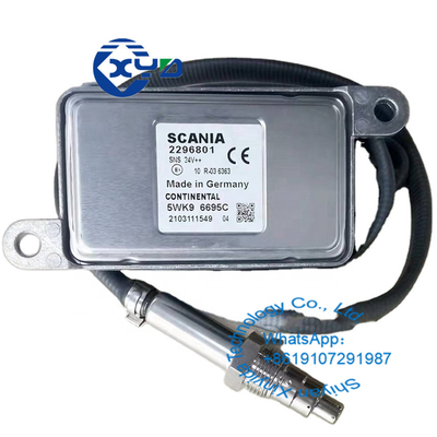 Evrensel Scania NOx Sensörü 2296801 5WK9 6695C için 8 Tel Bant Probu